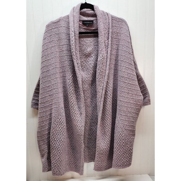 Lane Bryant Textured Knit Open-Front Cardigan 22/28 - Picture 2 of 12